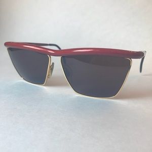 Gianfranco Ferre Sunglasses, Burnt Orange & Gold
